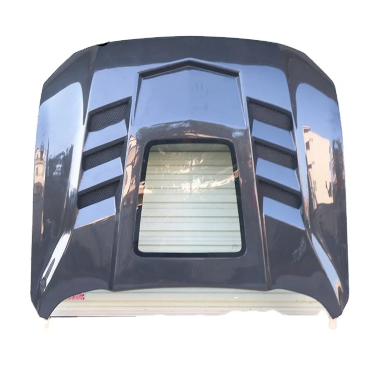 Body kit for Ford Mustang carbon fiber engine hood auto tuning parts bonnet engine cover facelift car accessories