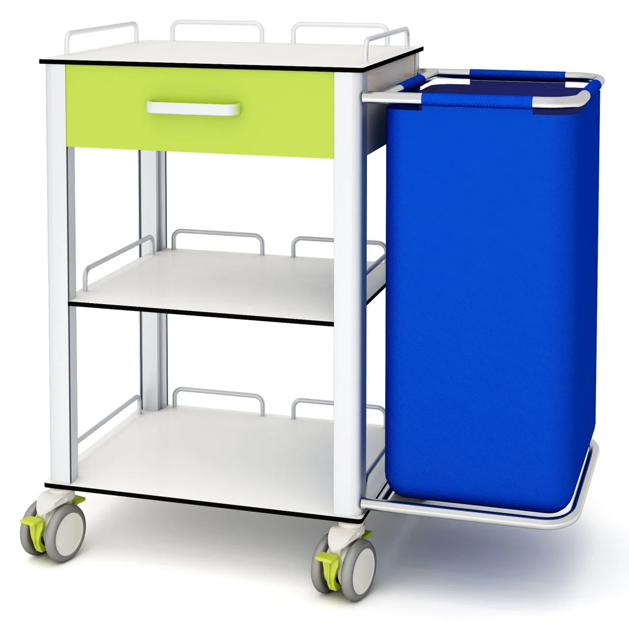 
Hospital Treatment Medical Trolley Pharmacy Cart Cabinets Manufacturer 