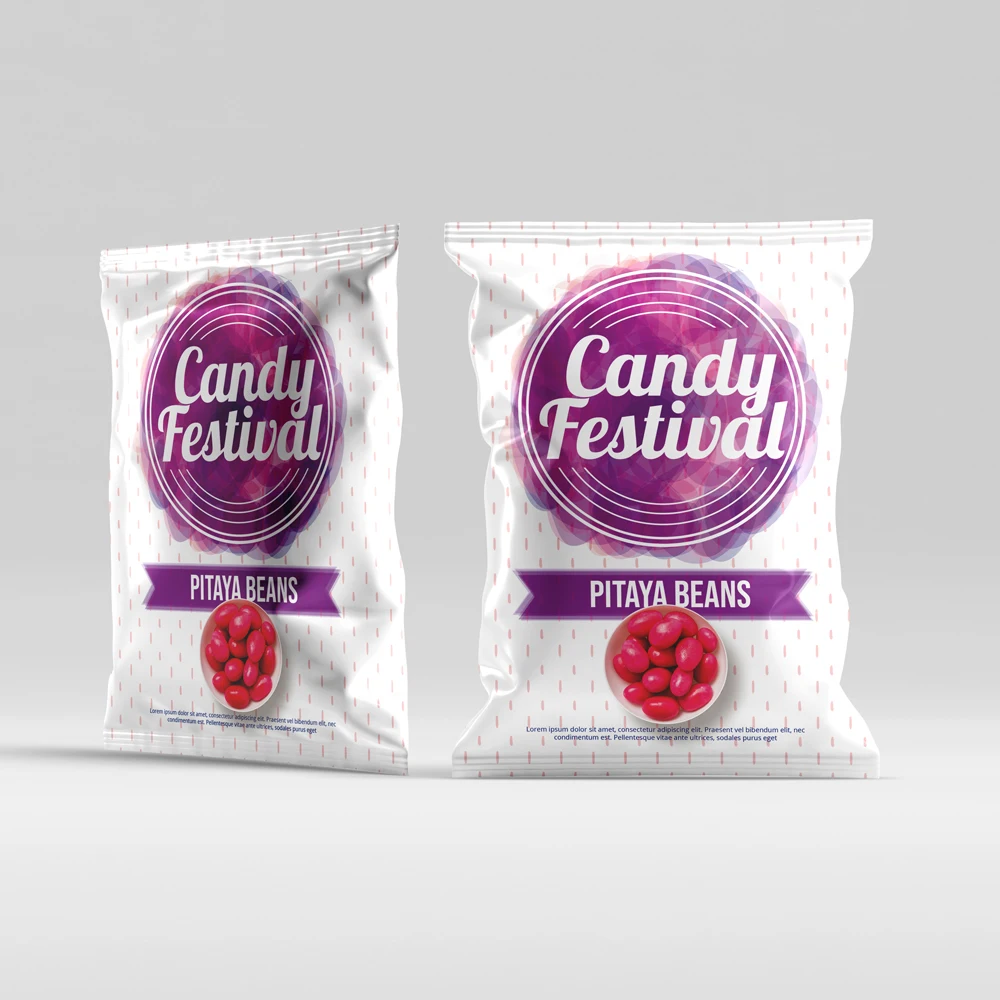 Custom Printing Heat Sealing Aluminum Foil Plastic Snack Food Vegetable Chicken French Fries Packaging