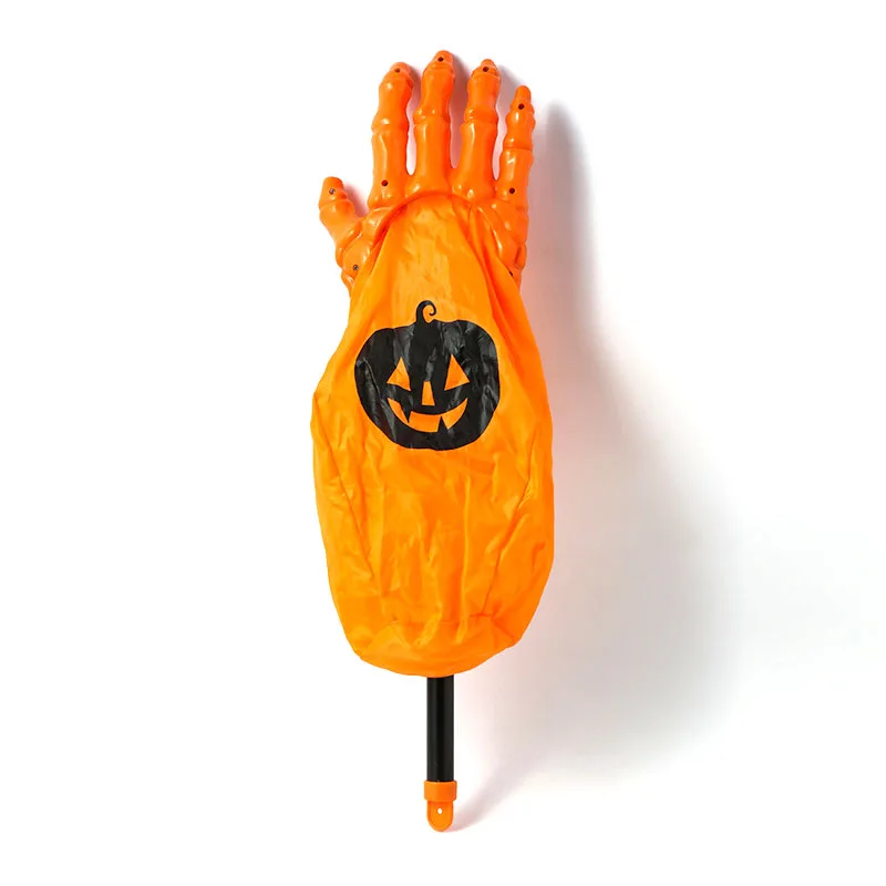 Plastic Retro Light Up Personalized Logo Cute Cauldron  Pot Halloween Candy Bucket