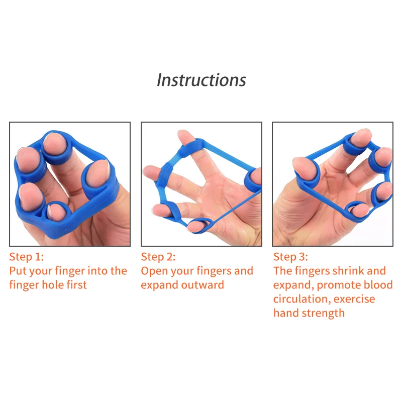 Силиконовые рука кистевой эспандер палец, который поможет избавиться от палец носилки