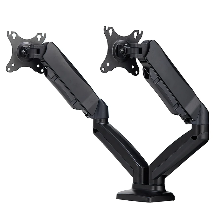 AUKI Vesa Adapter Monitor Arm Dual Aluminum Fits 13-32 inch LCD Monitor Arm Mount