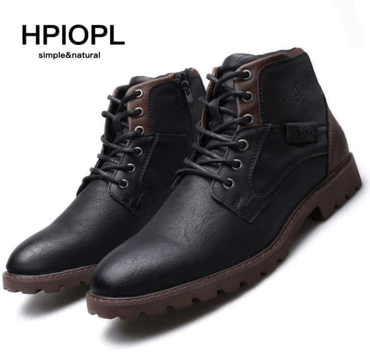 2021 new high top martin boots for men shoes