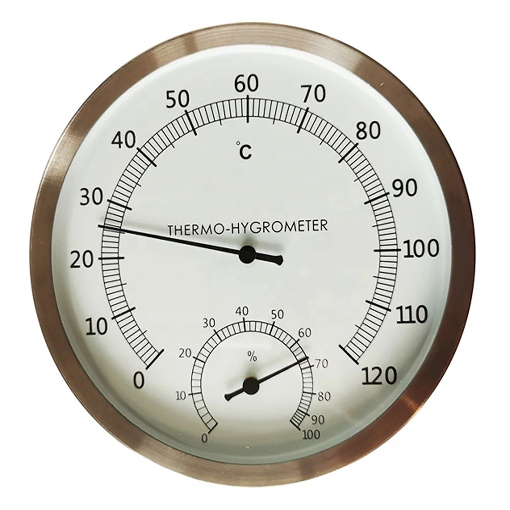 Sauna Accessories  Thermometer and Hygrometer for Sauna Steam Rooms