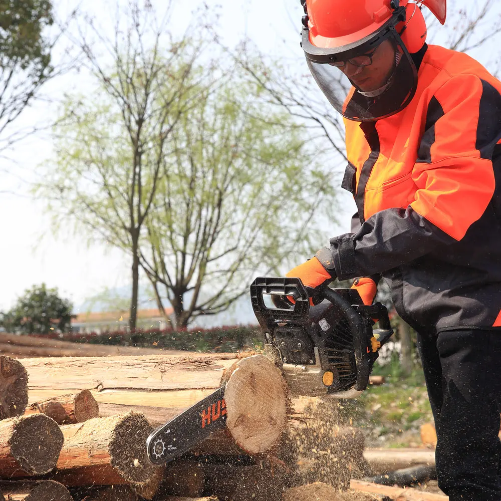2 Stroke Engine High Efficiency 72cc Gasoline Chain Saw
