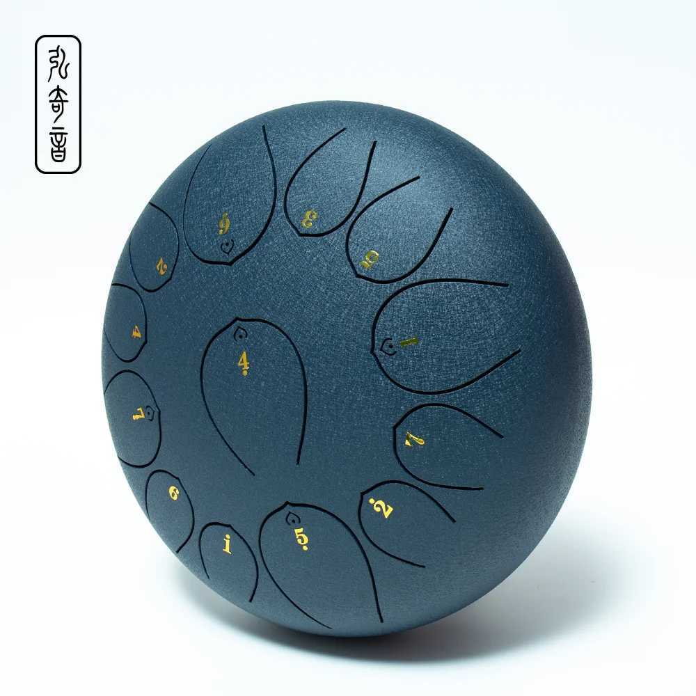 Steel Hand Pan Percussion Tongue Drum With Free Bag Mallets For Children