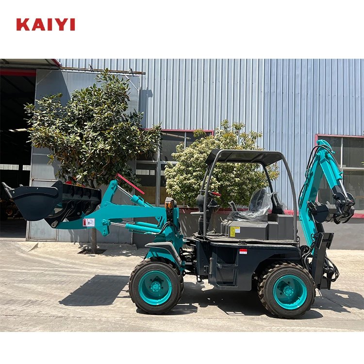 New 4x4 Kubota Tractor Front End Loader And Small Backhoe Loader For Sale