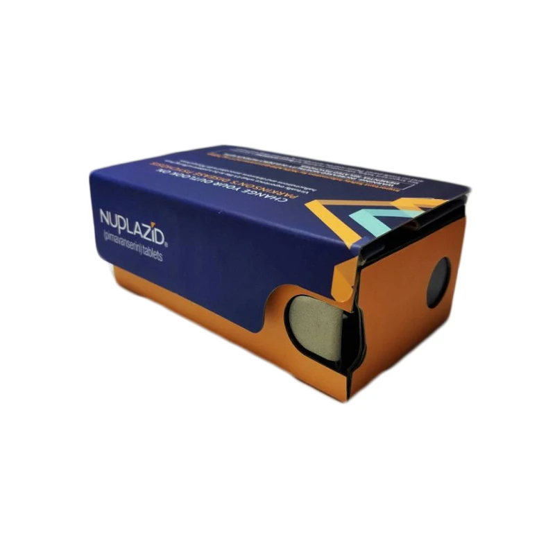 Custom Logo Cardboard VR Glasses Viewer 2.0 Headsets 3D 37MM Lens Virtual Reality