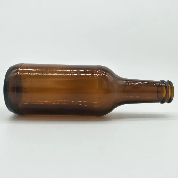 Empty Amber Beer Bottles With Crown Cap 500ml High quality factory manufactured amber glass beer bottle 500 ml