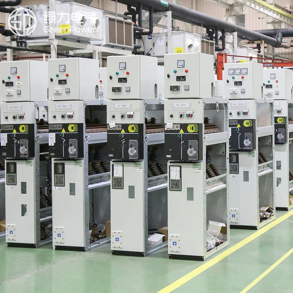 RMU Ring Main Unit 24kV 12kV Gas Insulated Switchboard Electrical Panel Medium Voltage Switchgear