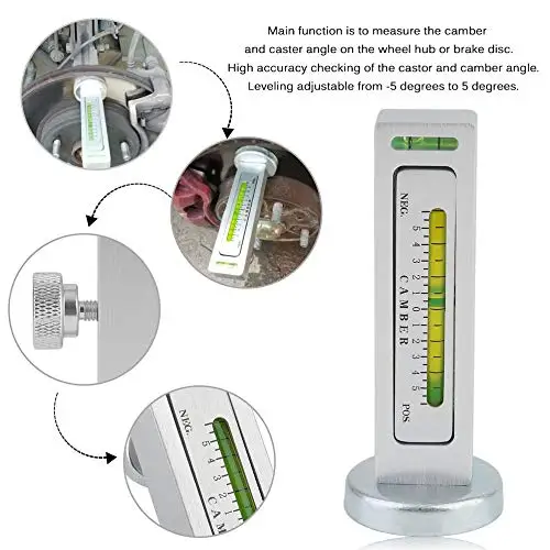 Four Wheel Alignment Magnetic Level Gauge Camber Adjustment Aid Positioning Tool protractor