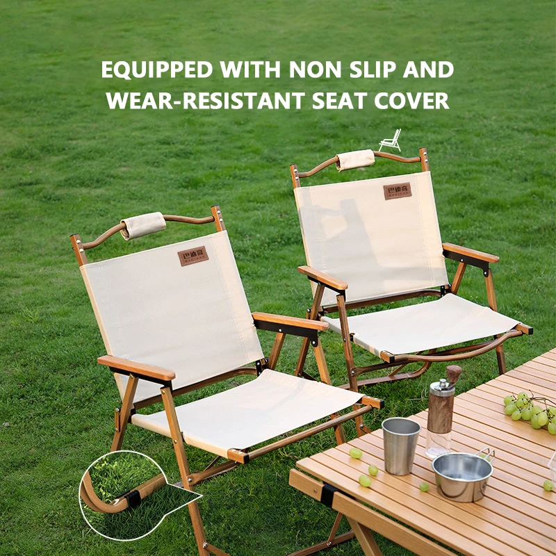 JETSHARK Outdoor Foldable durable Aluminum durable Portable Furniture Travel Garden Beach Picnic Camping Chair