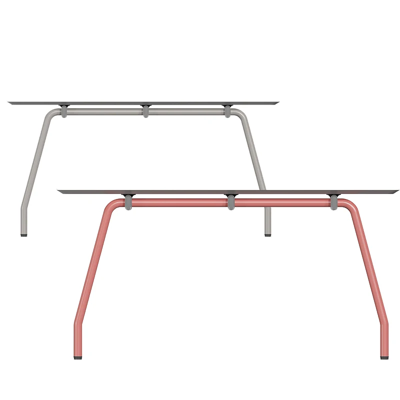 Modern Adjustable Height TV Mount Stand Smooth Wooden Base Assemble Tripod Easel for Living Room Home Metal Furniture