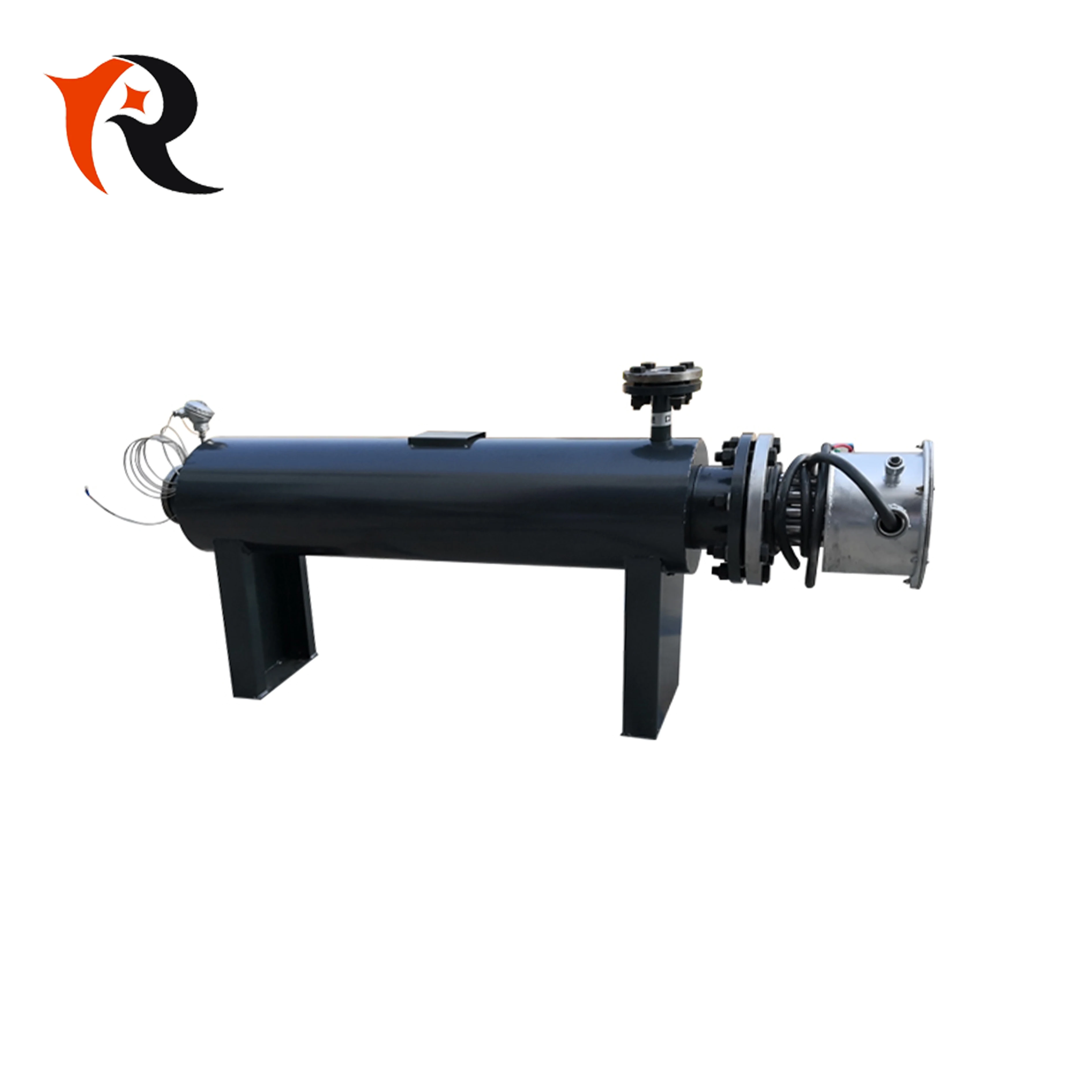 Electric pipeline heater for laboratory gas heating industrial pipeline heater