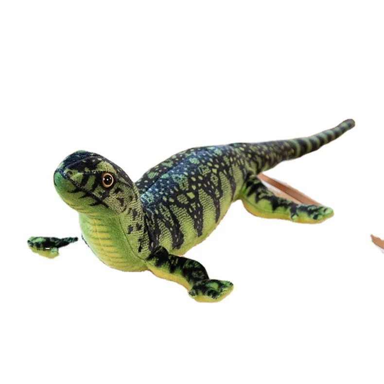 Customizable simulation lizard toy