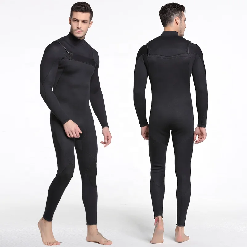 2023 Wetsuit Diving Wet Suit Surfing Mens Chest Zip Wetsuit Yamamoto 39 OEM Super Stretch Yamamoto Neoprene MAN Animal GBS