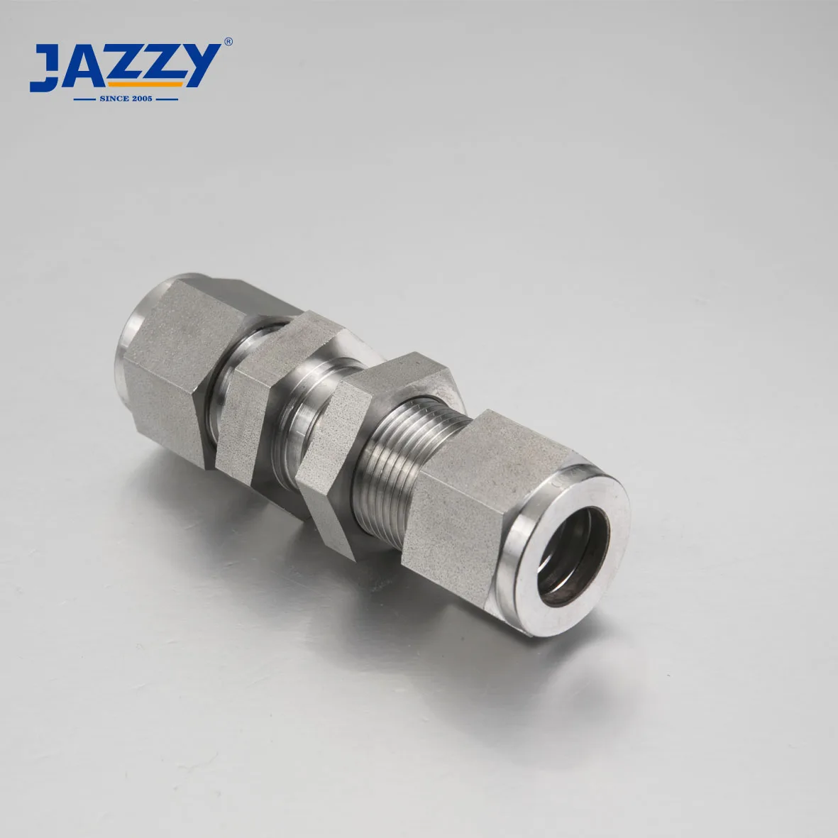 JAZZY Stainless Steel Tube To AN Tube DMCH AN Union DBMCH AN Bulkhead Swagelok Male Connector Instrument Fittings Tubing