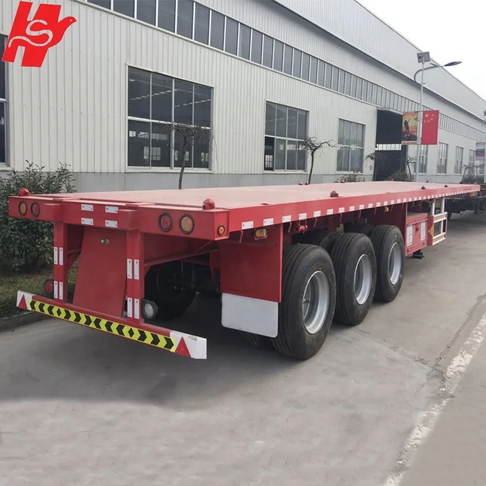  Горячая Распродажа трехосный/4 оси Heavy Duty 28 футов 40Ft 45Ft контейнер бортовой полуприцеп