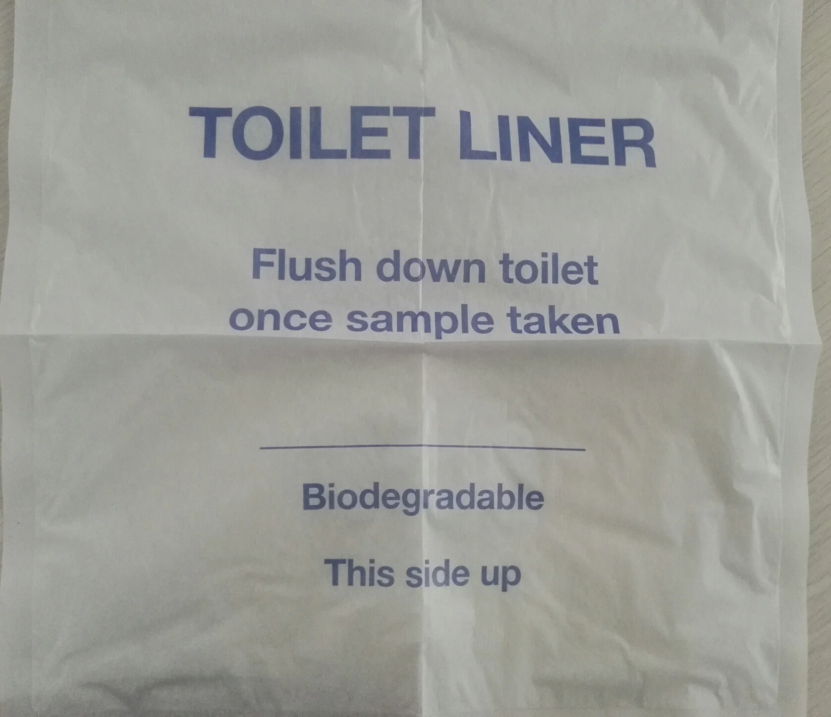 Biodegradable Medical collection sheet  with medical grade paper and film