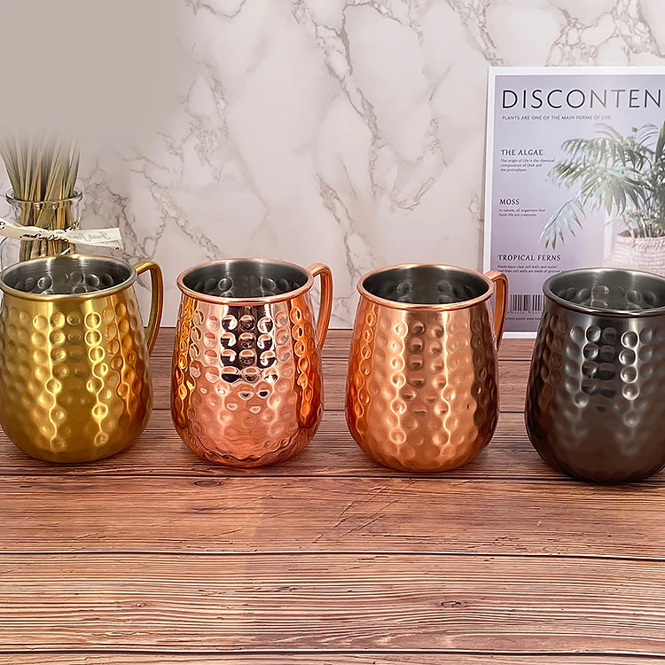 Authentic Moscow Mule Copper Mugs