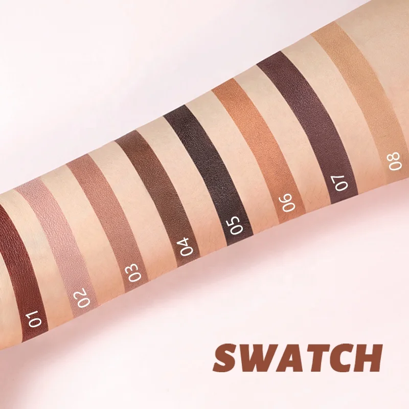 Wholesale 8 Colors Face Makeup High Quality Reshape Facial Contour Long Wearing Lightweight Liquid Contour OEM Bronzer Cosmetics