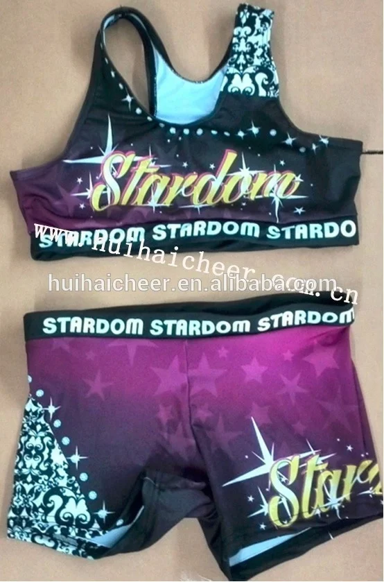 2020 sublimation cheerleading uniforms with good quality and factory price