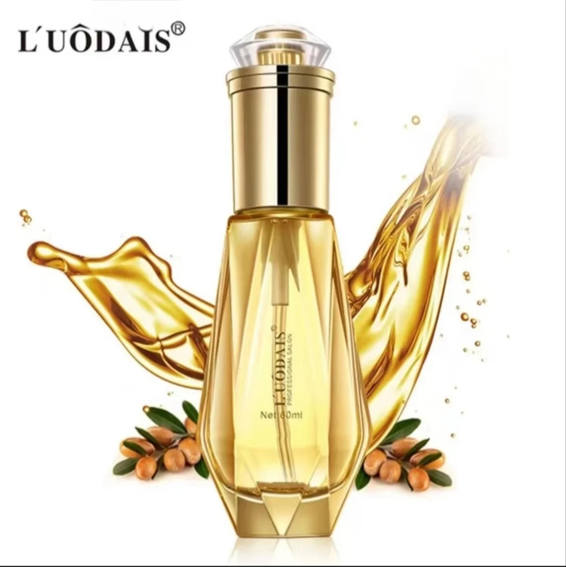 Pure Organic Coconut Oil Hair Care Serum Original Wild Anti-Damage Treatment Plant Extracts Curly Hair Smoothing Perfume Oil