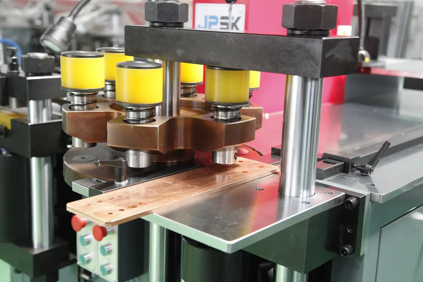 Three in one JPMX-503ESK CNC Control Hydraulic Copper Busbar Bender