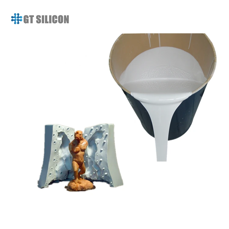 Good Tensile High Tear Strength RTV-2  Liquid Silicone Rubber tin for Resin Crafts Mold Making