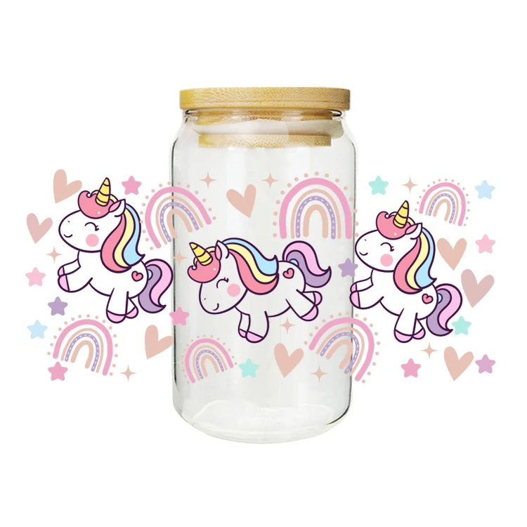 Wholesale Ready to Ship 16 oz UV DTF Cup Wraps Transfers Alta Calidad