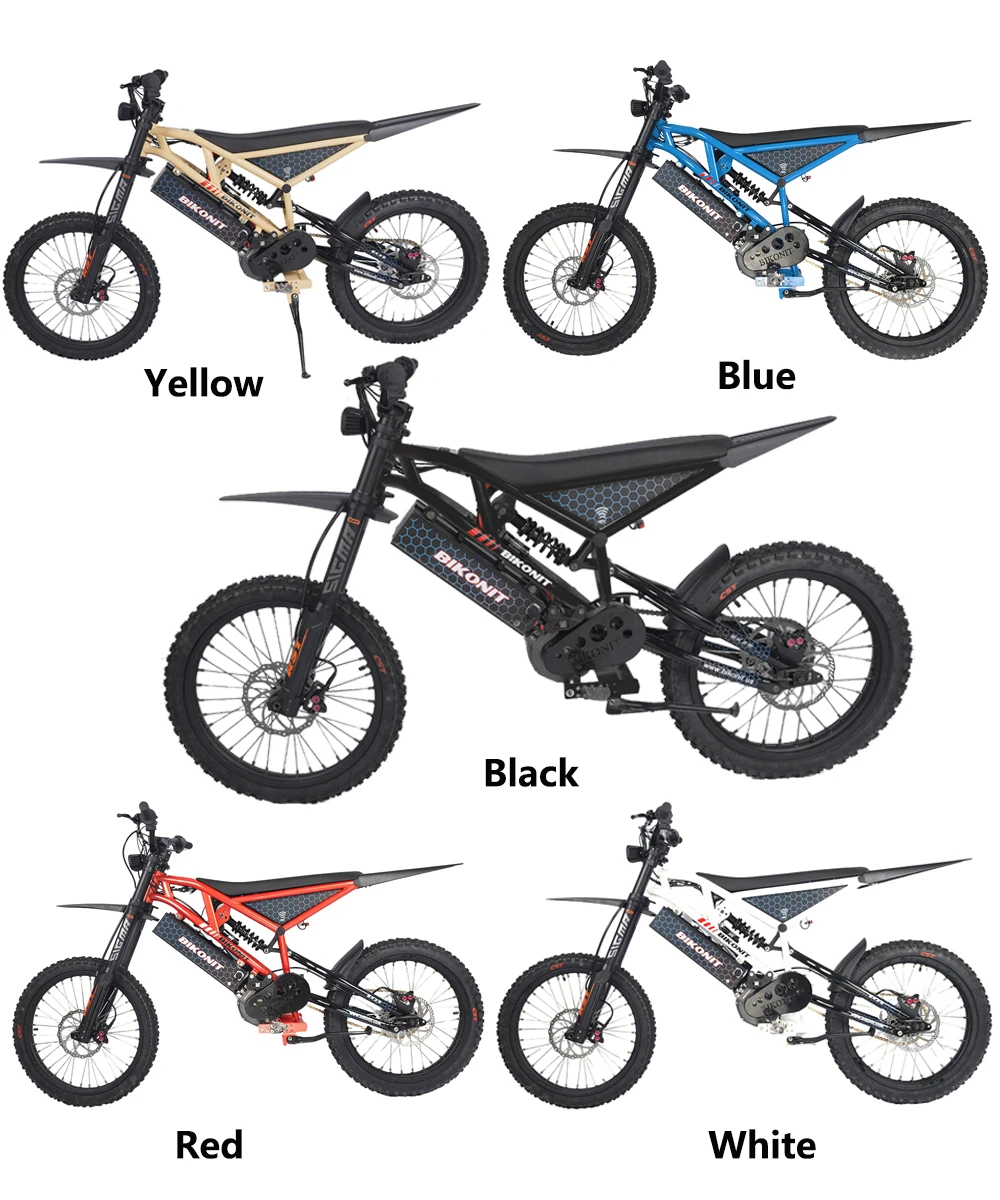 Hyper Bee Electric Bike 28000W Light Bee X 72v Bikonit BK28 Dirt Bike