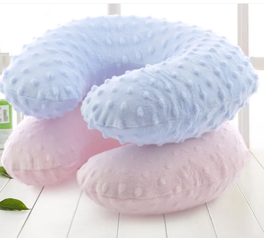 
2021 new arrival inflatable U shape air filling neck pillow baby air filled pvc Press to inflate inflatable neck pillow 