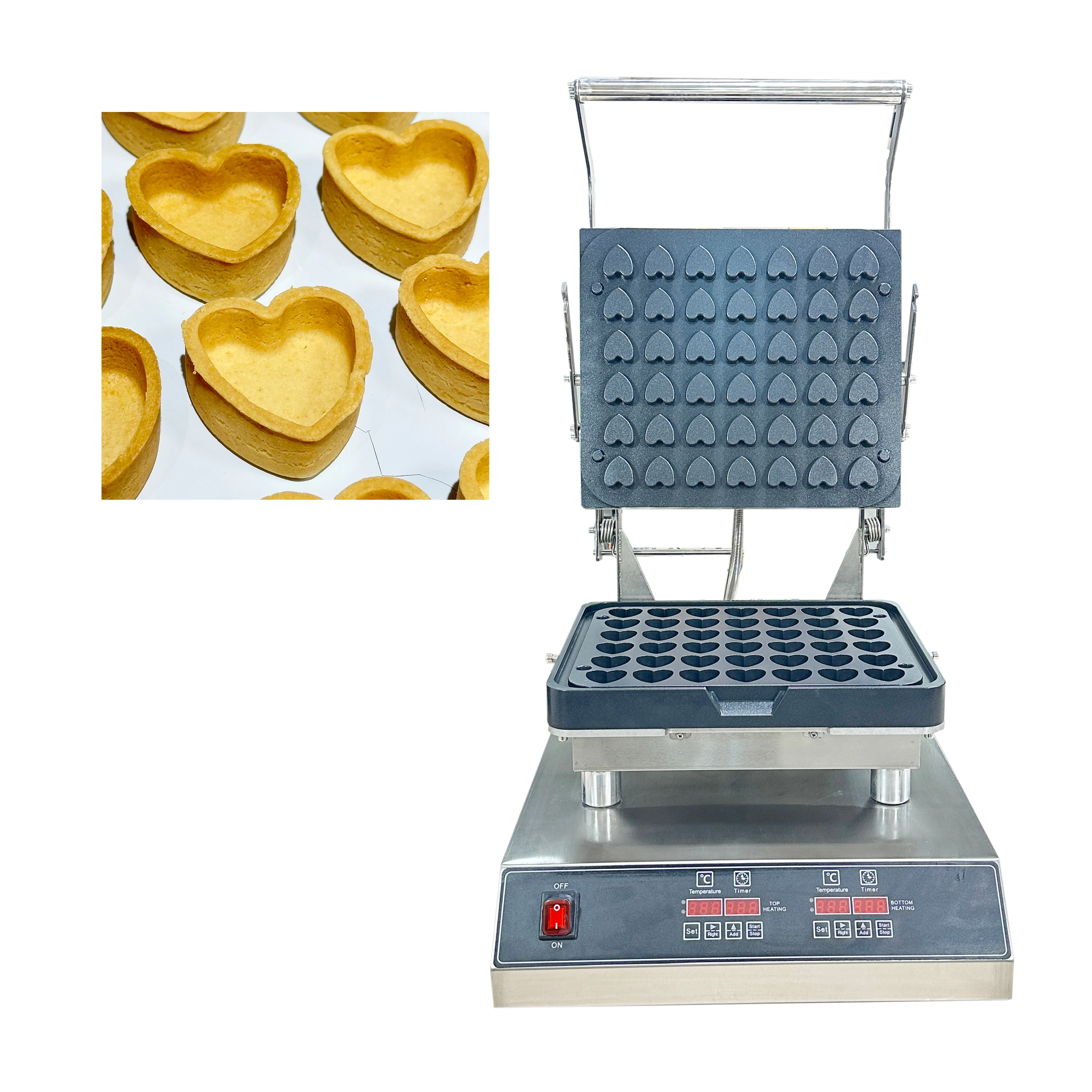 Commercial Custom Mold Tartlet Shell Fruit Tart Press Machine Mini Egg Tart Shell Biscuit Machine For Small Business with CE