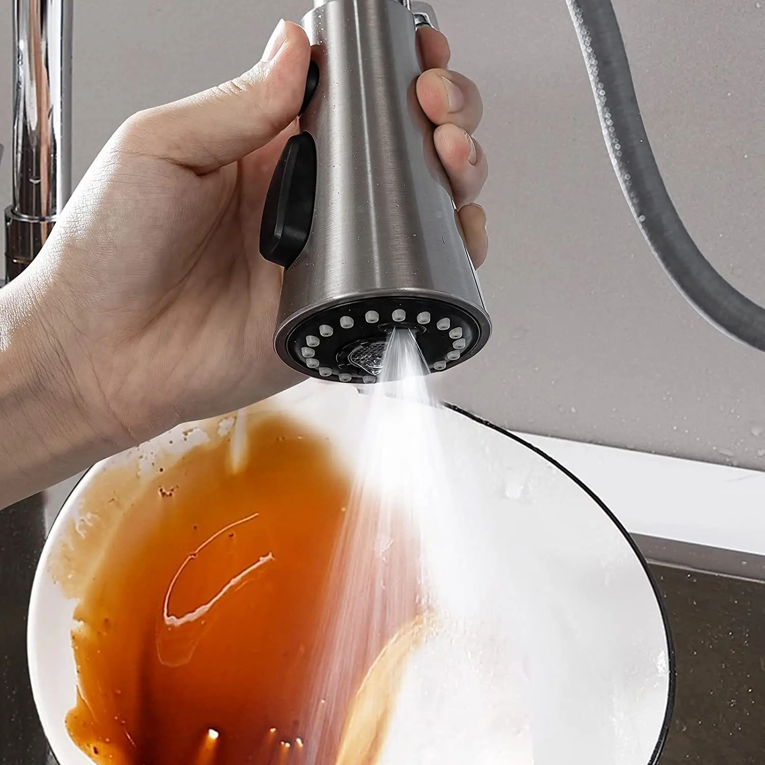 Kitchen Faucet Sprayer Head Nozzle Pull Out Pull Down Faucet Spray Head Replacement