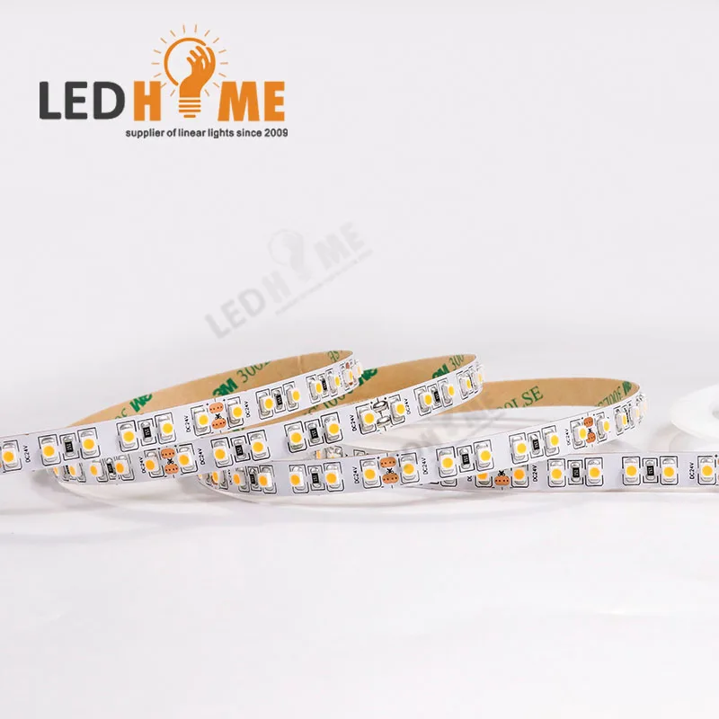 wooden outdoor 5/8mm/10mm  cheap 9.6W/m 120leds/m 12V  24v 3528  aluminium led lighting profile tube