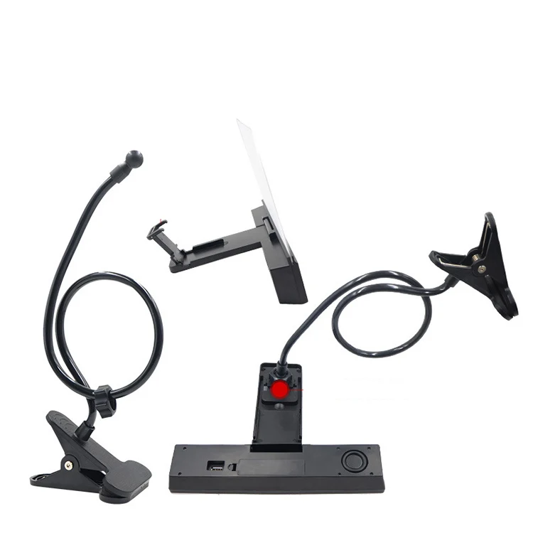 12 Inch Screen 3D HD Magnifying Projector Screen Enlarger Magnifier Foldable Phone Stand Holder with Screen Amplifier