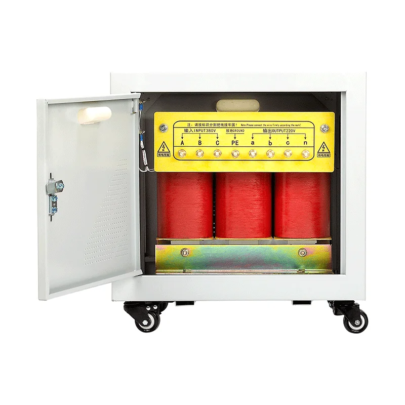 High quality 50kva 60kva 80kva 100kva 3 Phase 380V to 220V Dry Type Electrical Isolation Power Transformer Price