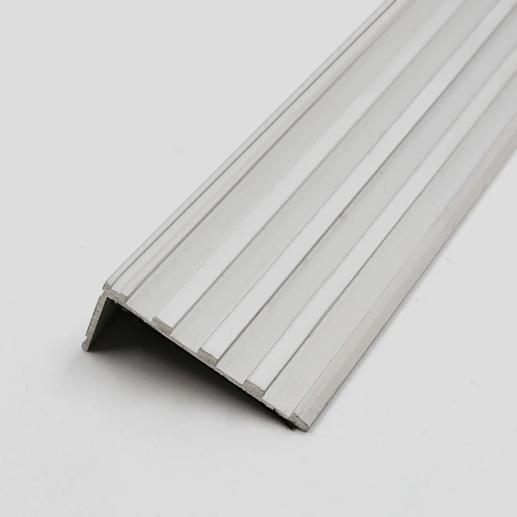 Aluminum Alloy L Shape Anti Slip Stair Edging Stair Nosing for Ceramic Tile
