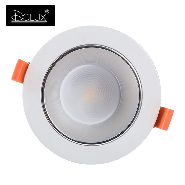 DGLUX High Quality Residential Deep Recessed Aluminum 10 15 20 30 40 50 70 Watt Cob Led Downlight