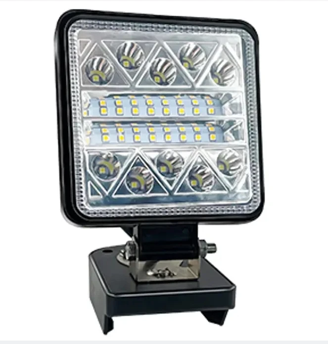 Factory sale for Makita 18v battery outdoor lighting camping easy to carry  1800lM working  square light