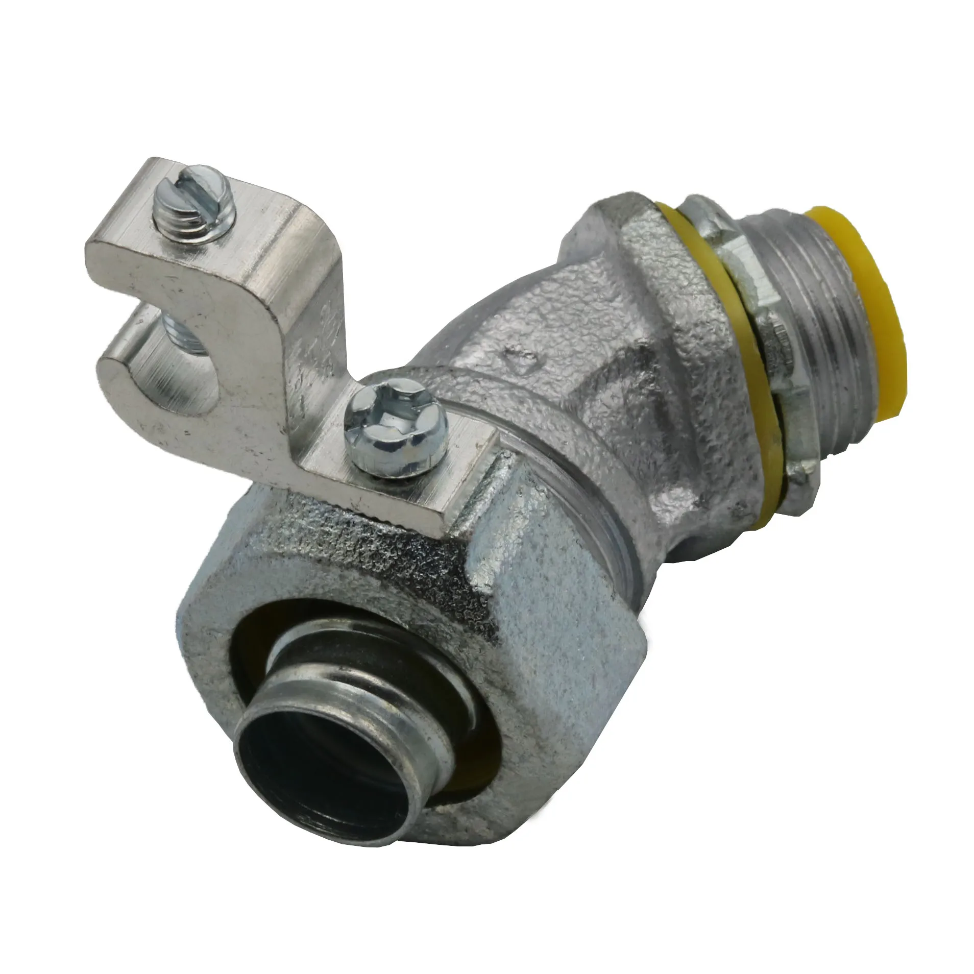 Malleable Iron Liquid-Tight Connectors Aluminum Grounding Lug Straight Liquid-Tight Connectors Aluminum Grounding Lug Straight