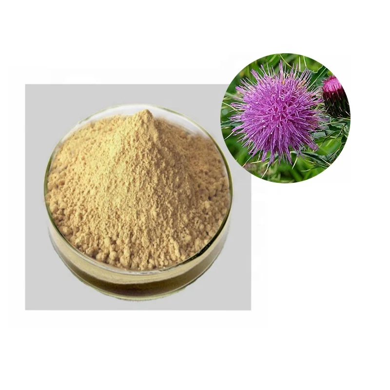 Natural herbs Liver Care Milk Thistle Extract Powder with 99% Silybin 80% Silymarin
