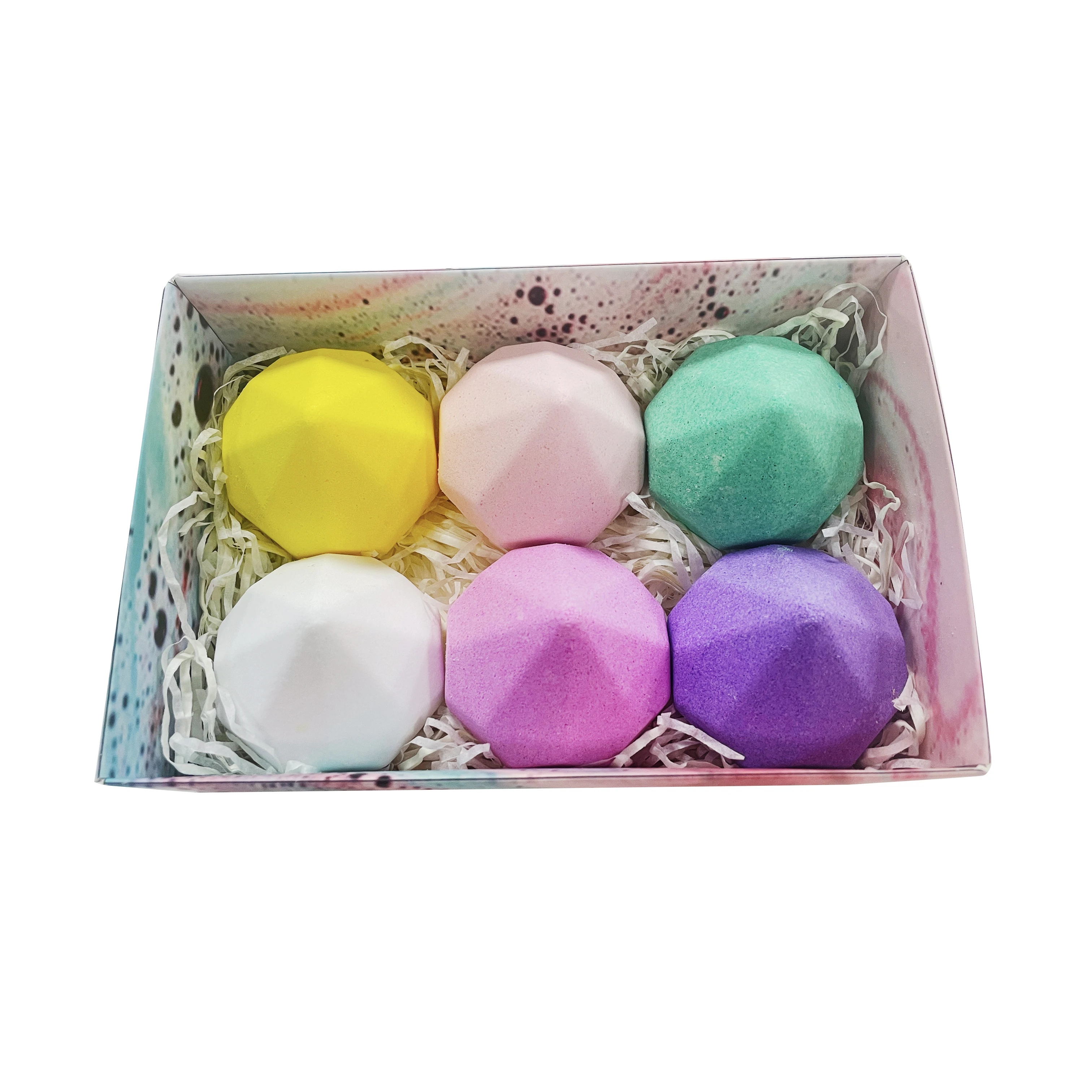 New Arrival Bath bombs Diamond Inside Colorful Bubble Kids Woman Girl Friend Bath Gift Organic Bath Bombs