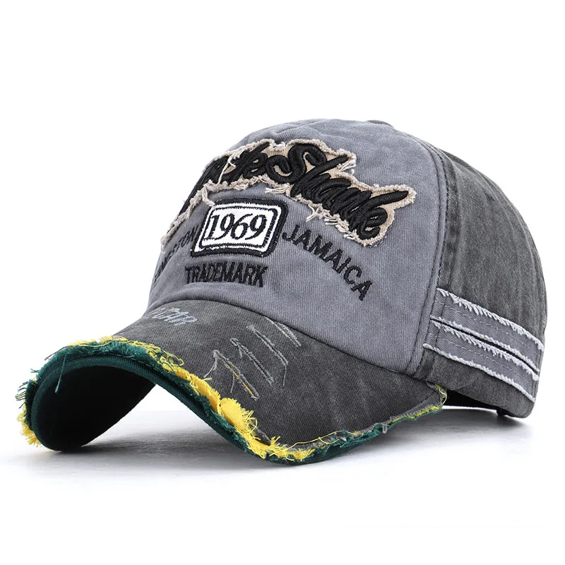 
Wholesale spring 1969 denim baseball cap fashion adjustable snapback hats for men women 
