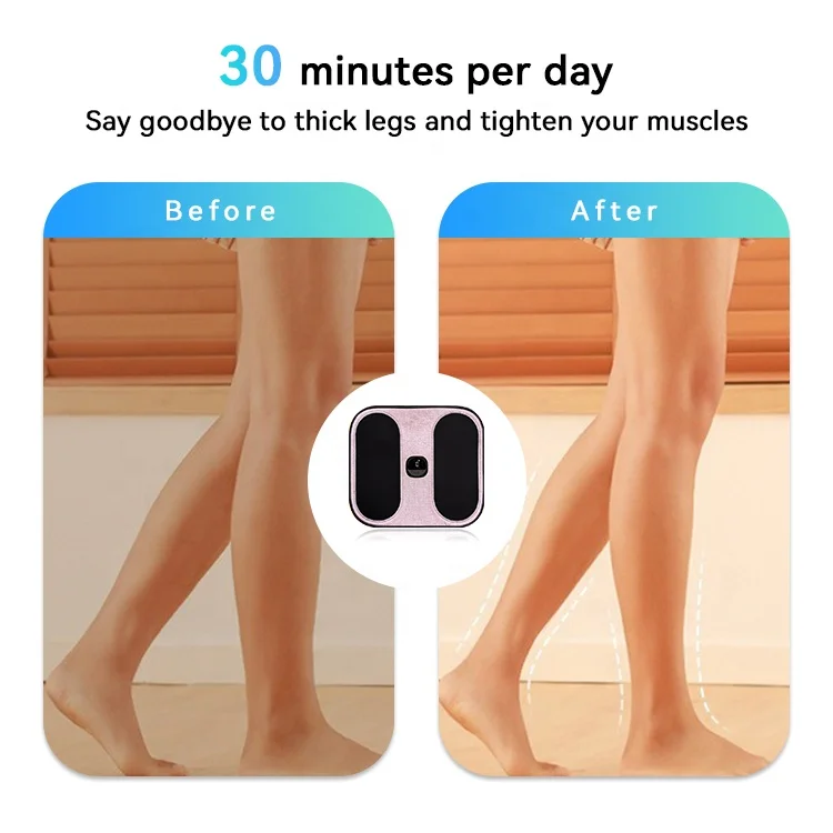 Foldable EMS Electric Foot Mat Leg Massager Promote Blood Circulation With 20 Levels Strength Durable Slim Foot Massage Mat
