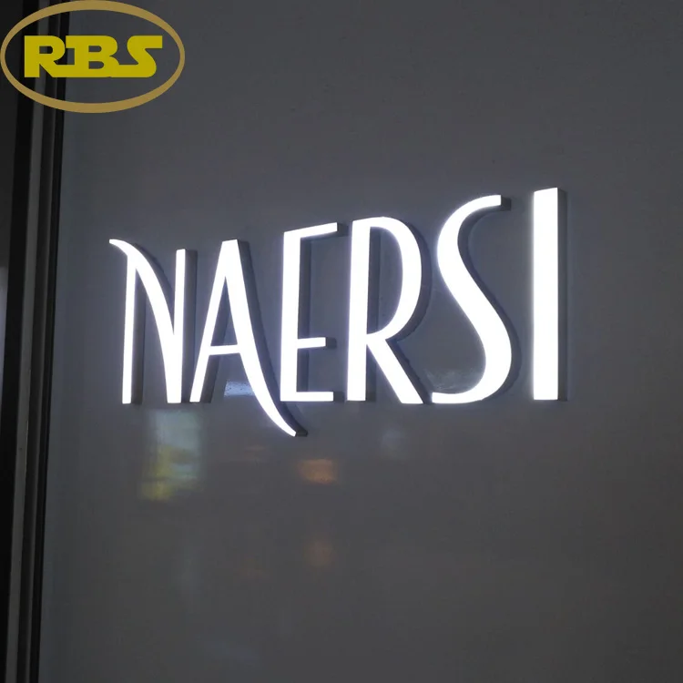 Customize Outdoor 3D LED Channel Letter Signage Illuminated Business Logo Signboard Frontlit Shop Sign With Free Design