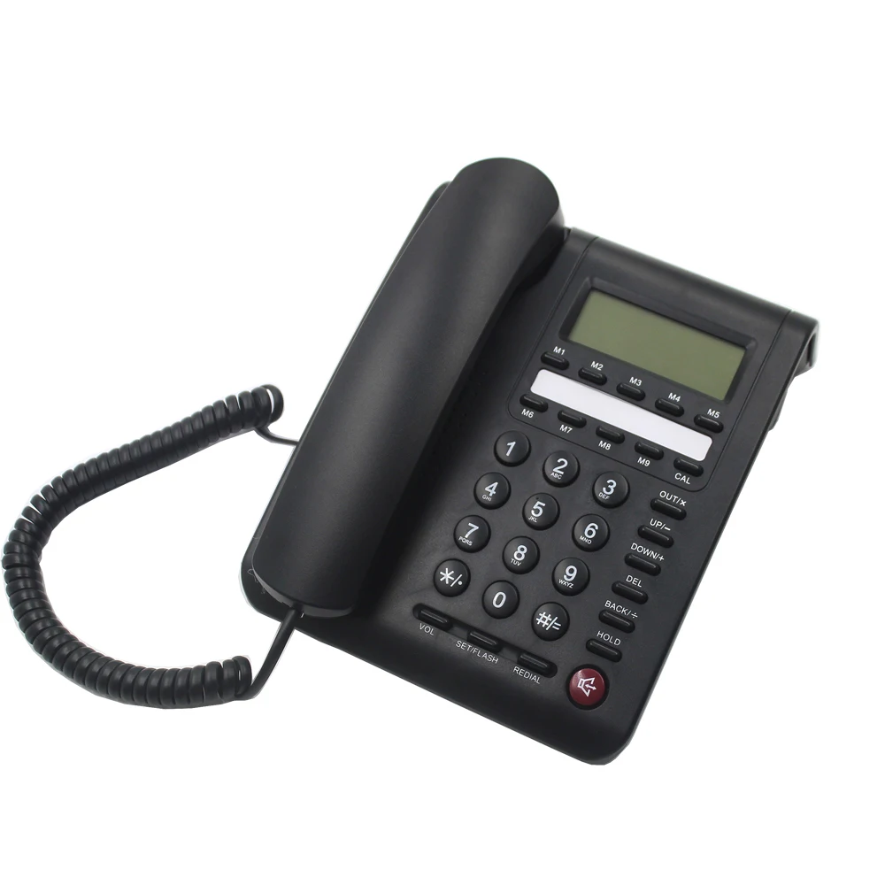 High Quality Caller ID New single Line corded telephone with two-way speakerphone for Office home