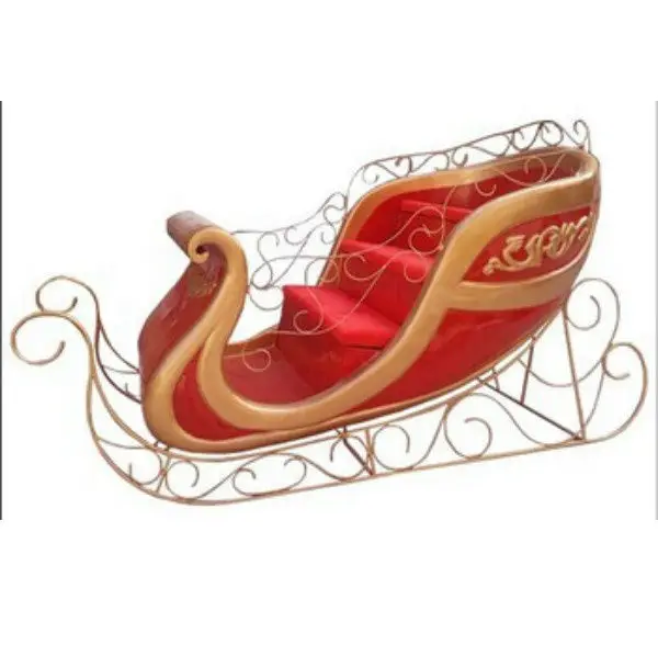 Commercial Navidad decor Projector large figurine toys ornaments large outdoor Christmas life size santa sleigh for sale