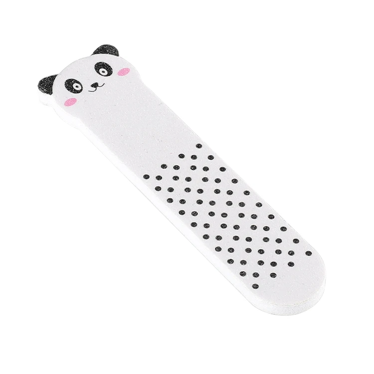 Custom Logo Emery Professional Board White Disposable Nail File 100/180 Mini Nail File
