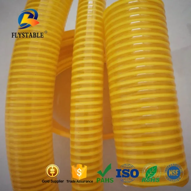 PVC drain spiral suction 5 inch hose